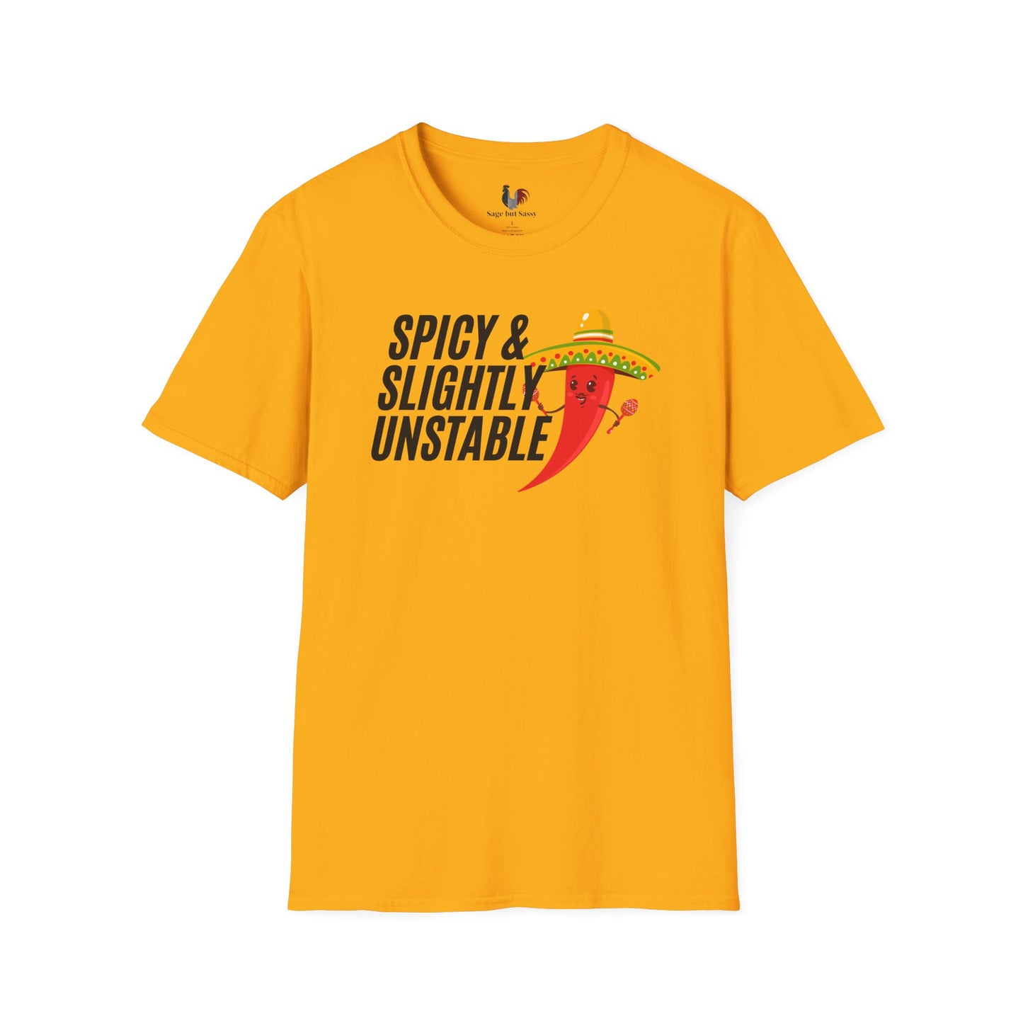 Spicy and slightly unstable, T-Shirt, Funny Cinco de Mayo gift