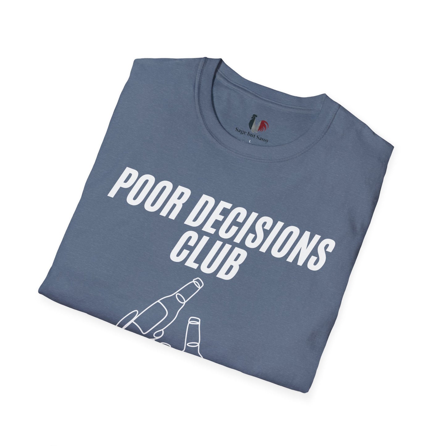 Poor decisions club, T-Shirt, Funny Bachelor Party Tee
