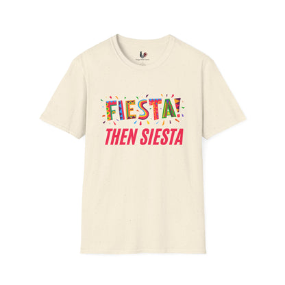 Fiesta then siesta, T-Shirt, Funny Cinco de Mayo gift