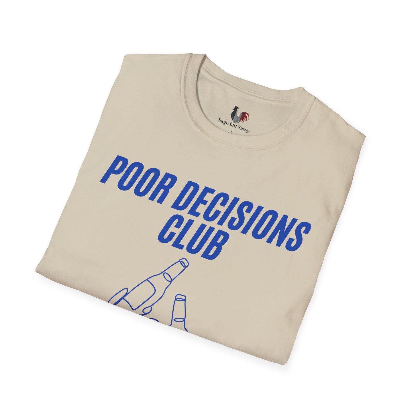 Poor decisions club, T-Shirt, Funny Bachelor Party Tee