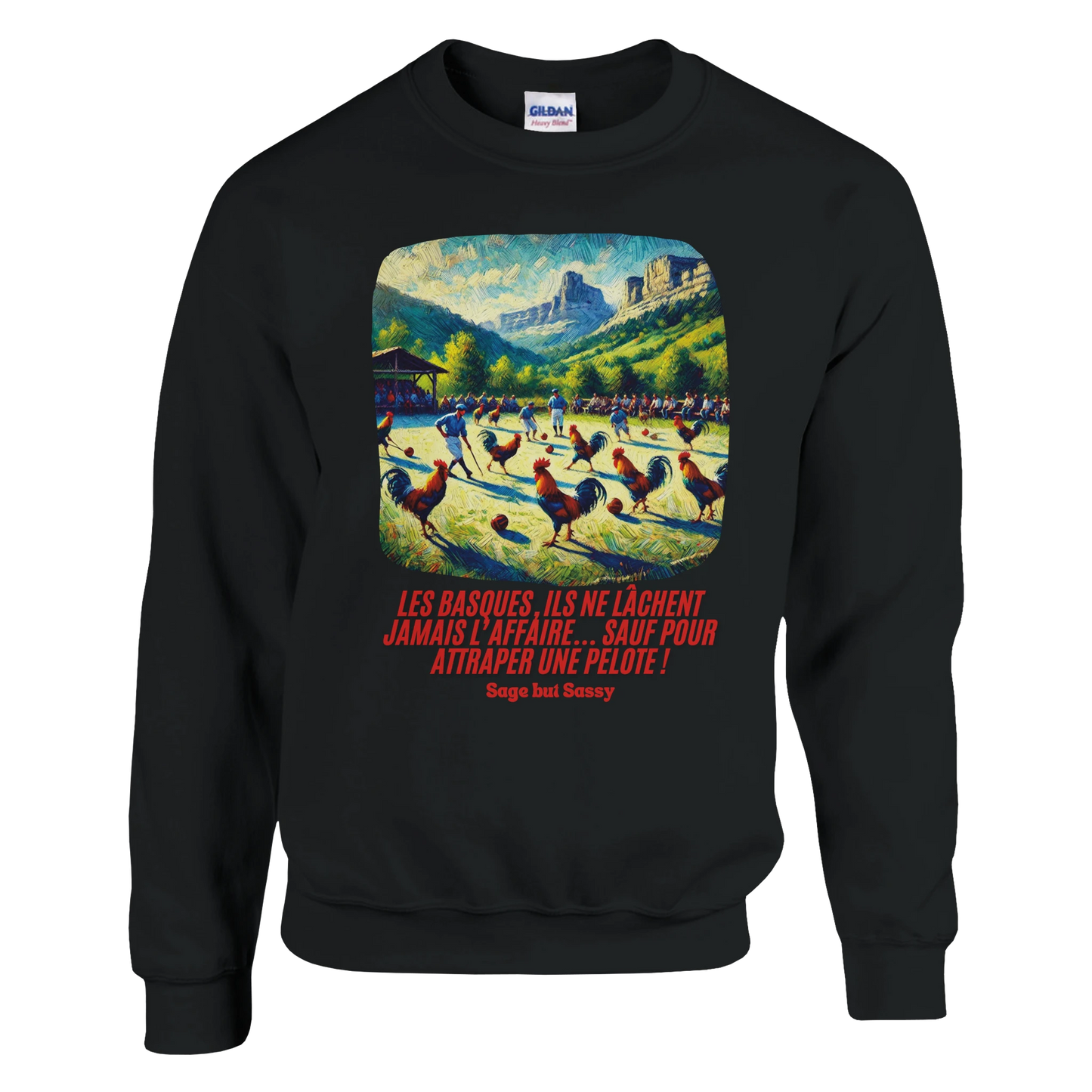 Classic Unisex Crewneck Sweatshirt | Pays Basque.