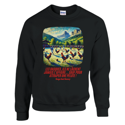 Classic Unisex Crewneck Sweatshirt | Pays Basque.