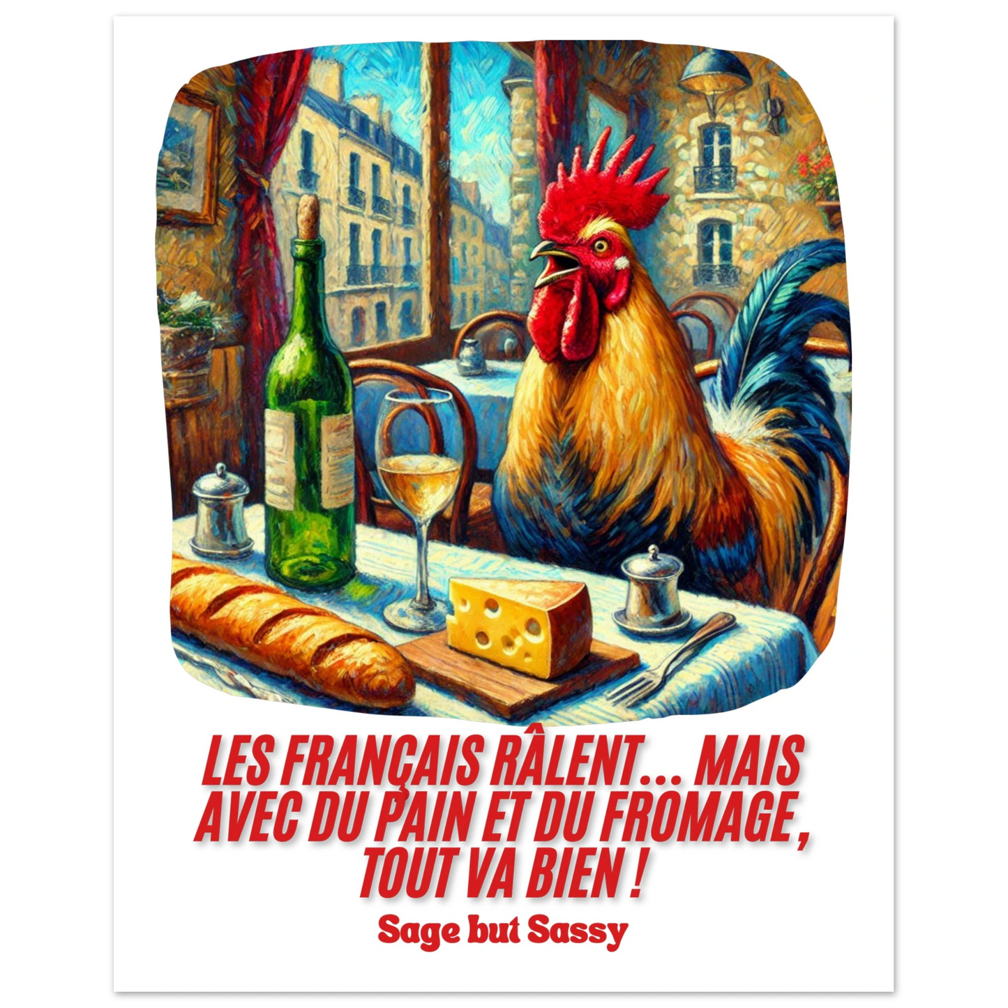Classic Matte Paper Poster | France.