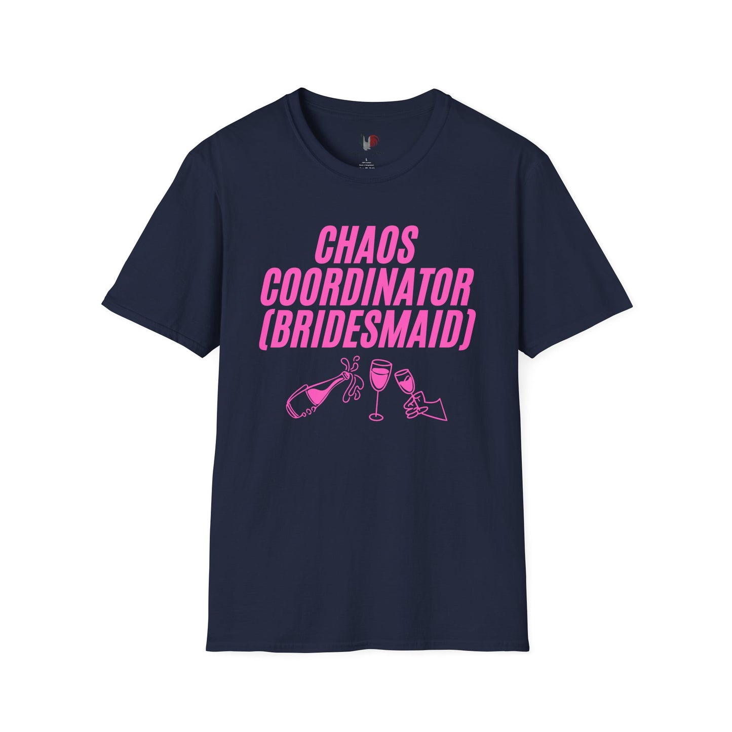 Chaos coordinator (bridesmaid), T-Shirt, Funny Bachelorette Party Tee