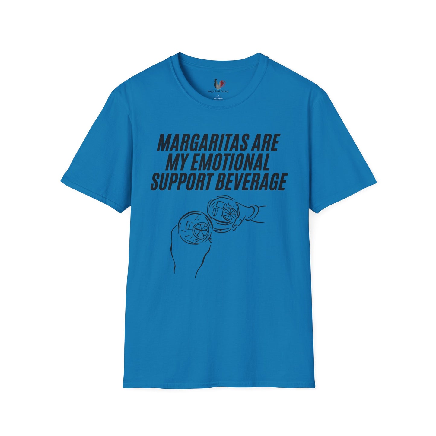 Margaritas are my emotional support beverage, T-Shirt, Funny Cinco de Mayo gift