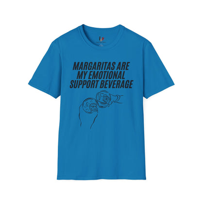 Margaritas are my emotional support beverage, T-Shirt, Funny Cinco de Mayo gift