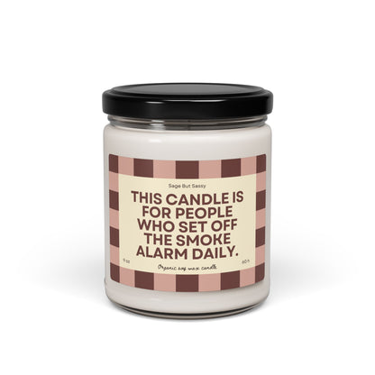 Baking/grilling/firefighter/cooking Soy Candle, hobbies, gift for him/her