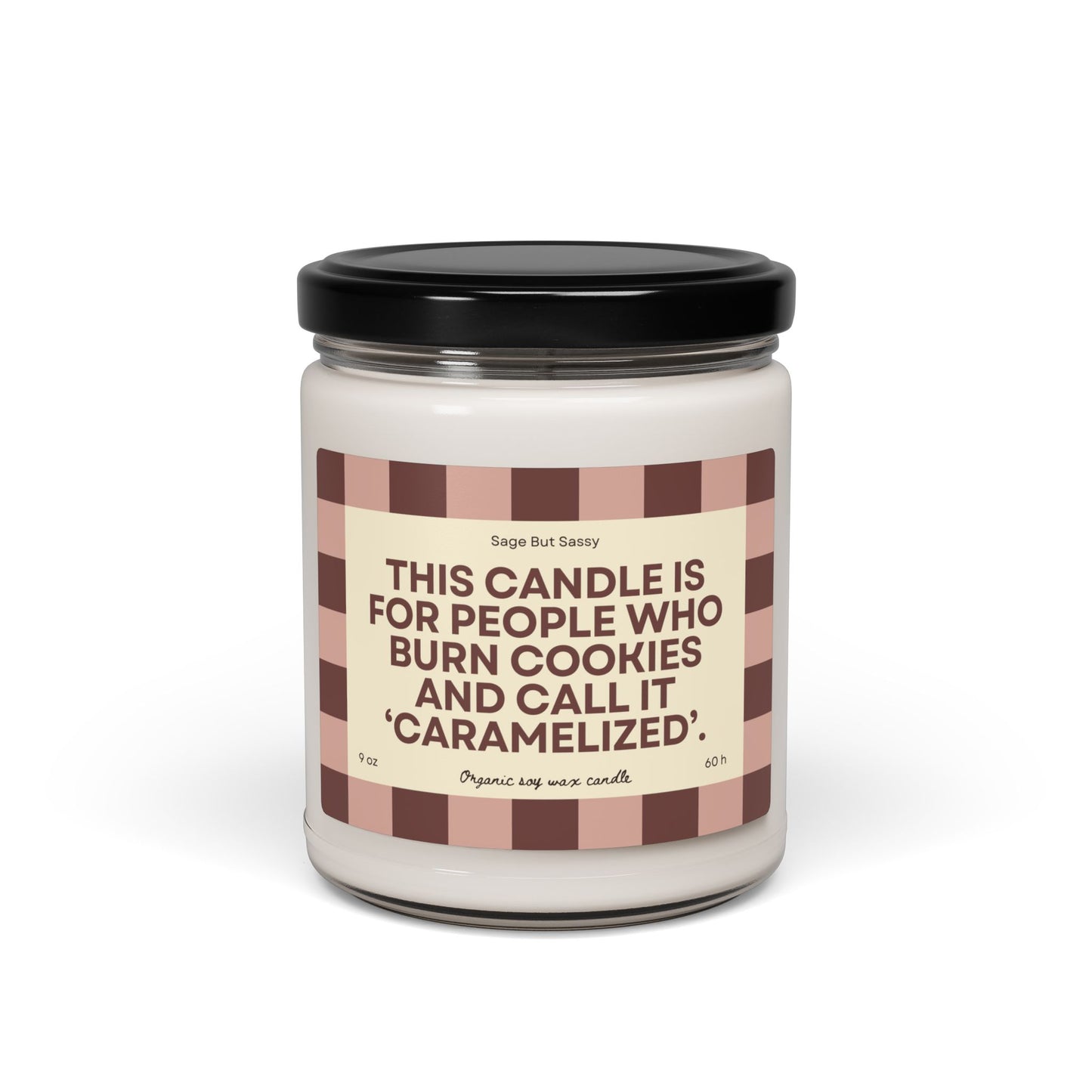 Baking/cooking Soy Candle, hobbies, gift for him/her