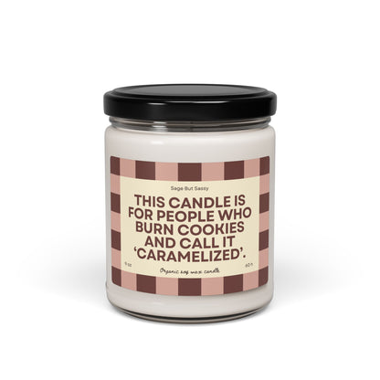 Baking/cooking Soy Candle, hobbies, gift for him/her