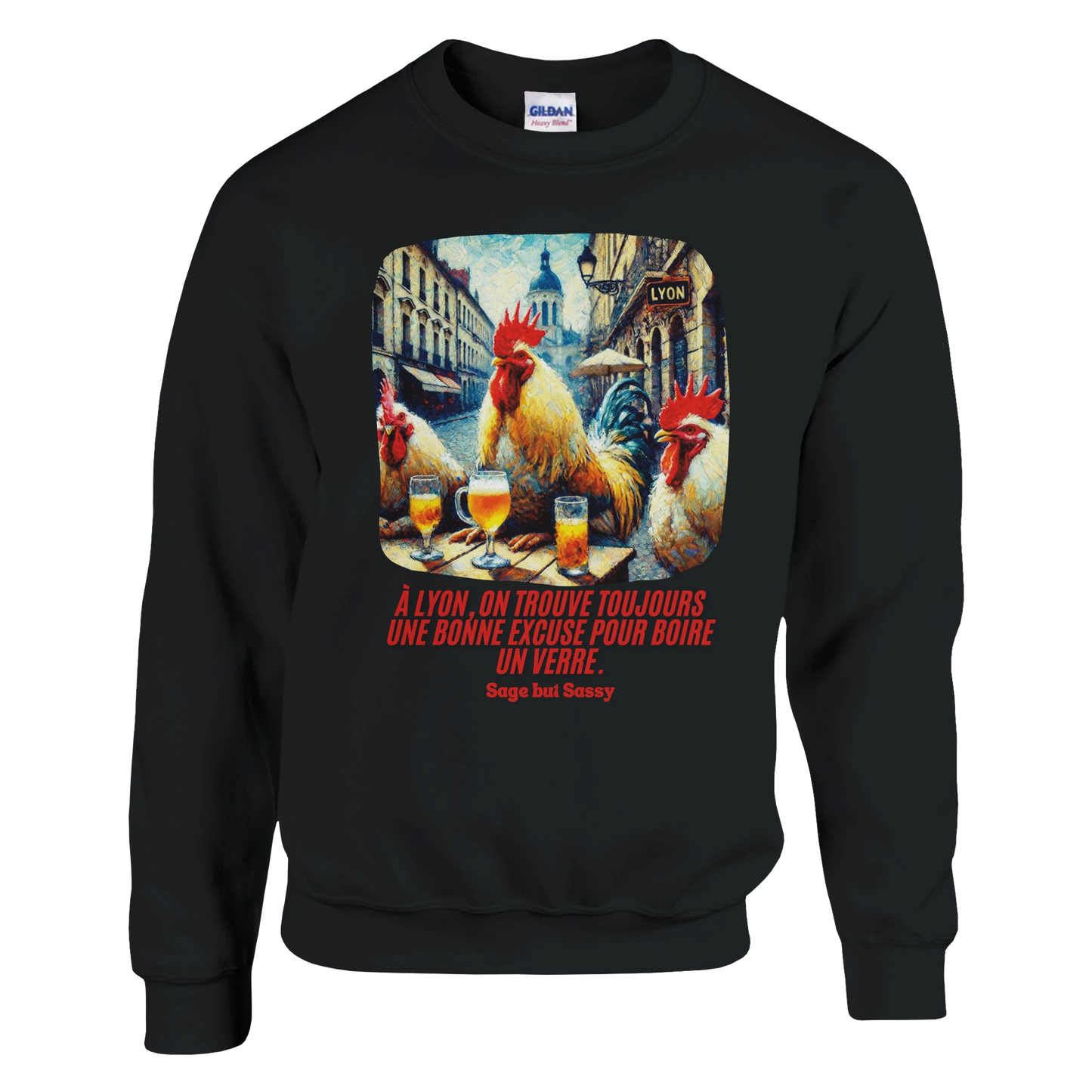 Classic Unisex Crewneck Sweatshirt | Lyon.