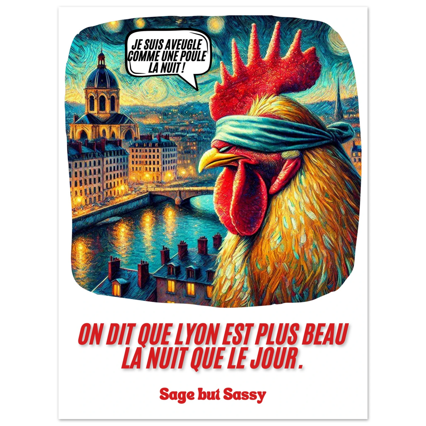 Classic Matte Paper Poster | Lyon.