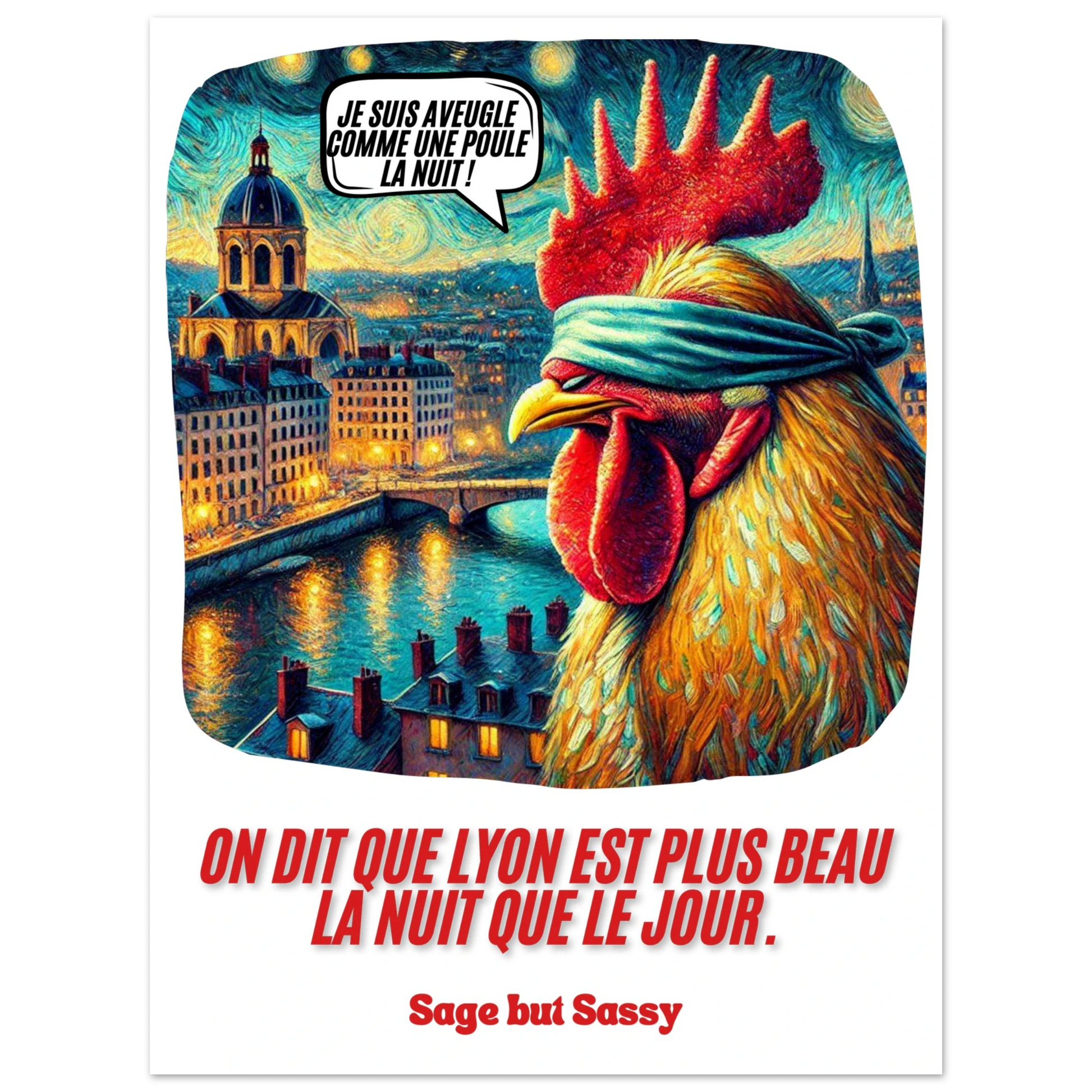 Classic Matte Paper Poster | Lyon.