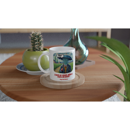 White 11oz Ceramic Mug | Hauts-de-France.