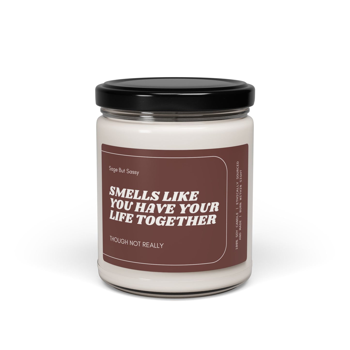 Soy Candle, Funny Quote Gift,  Bathroom Decor, Relaxation Candle, Mental Health, Birthday Gift, Scented Candle, Best friend gift