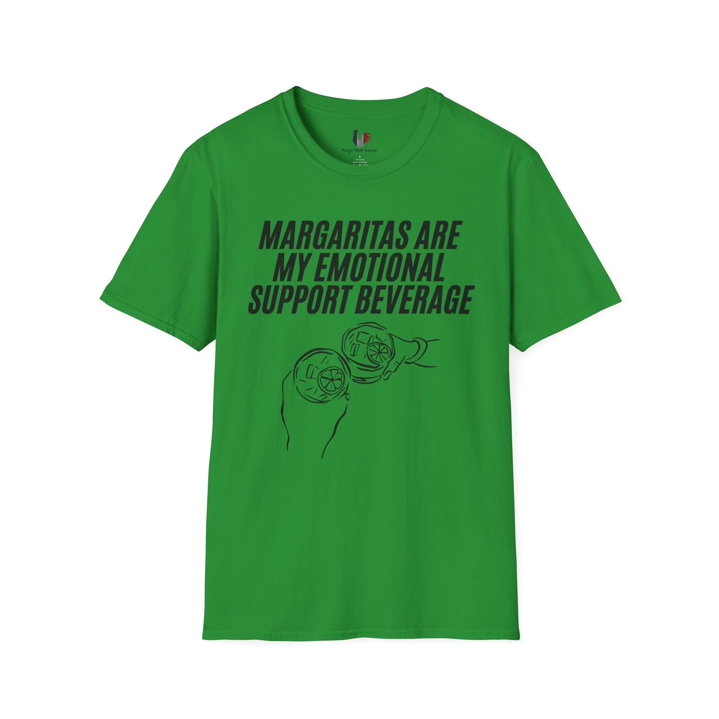 Margaritas are my emotional support beverage, T-Shirt, Funny Cinco de Mayo gift