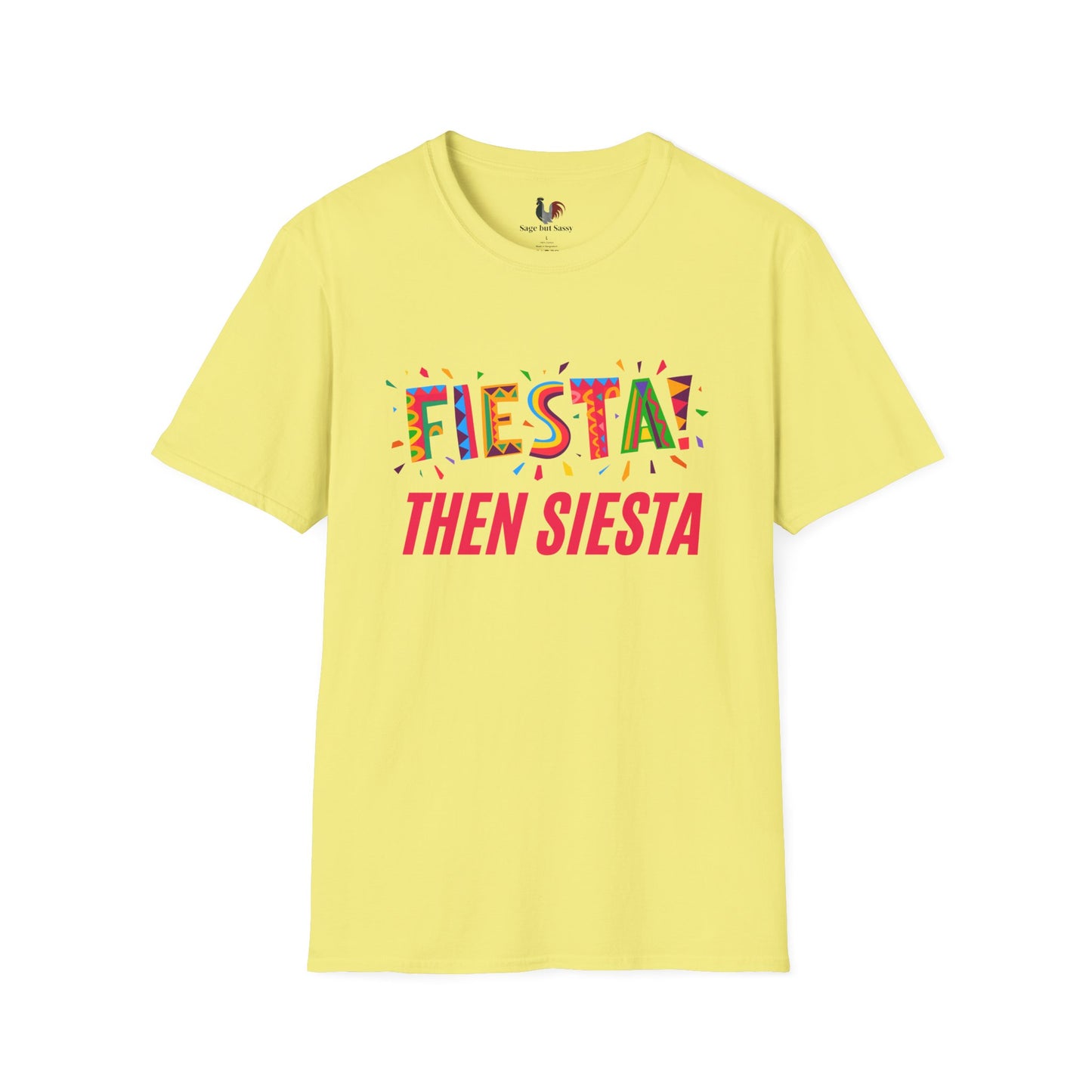 Fiesta then siesta, T-Shirt, Funny Cinco de Mayo gift