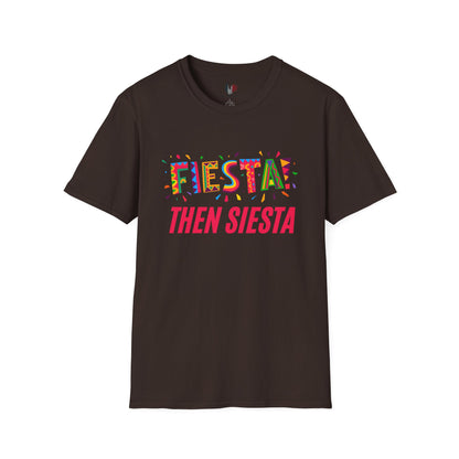 Fiesta then siesta, T-Shirt, Funny Cinco de Mayo gift
