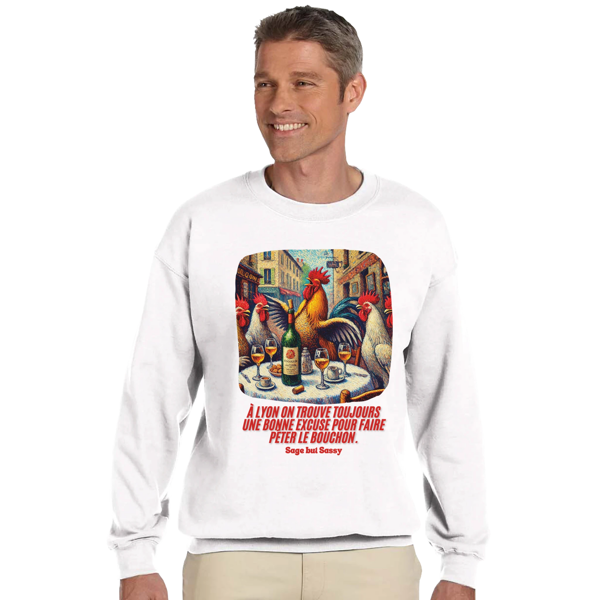 Classic Unisex Crewneck Sweatshirt | Lyon.