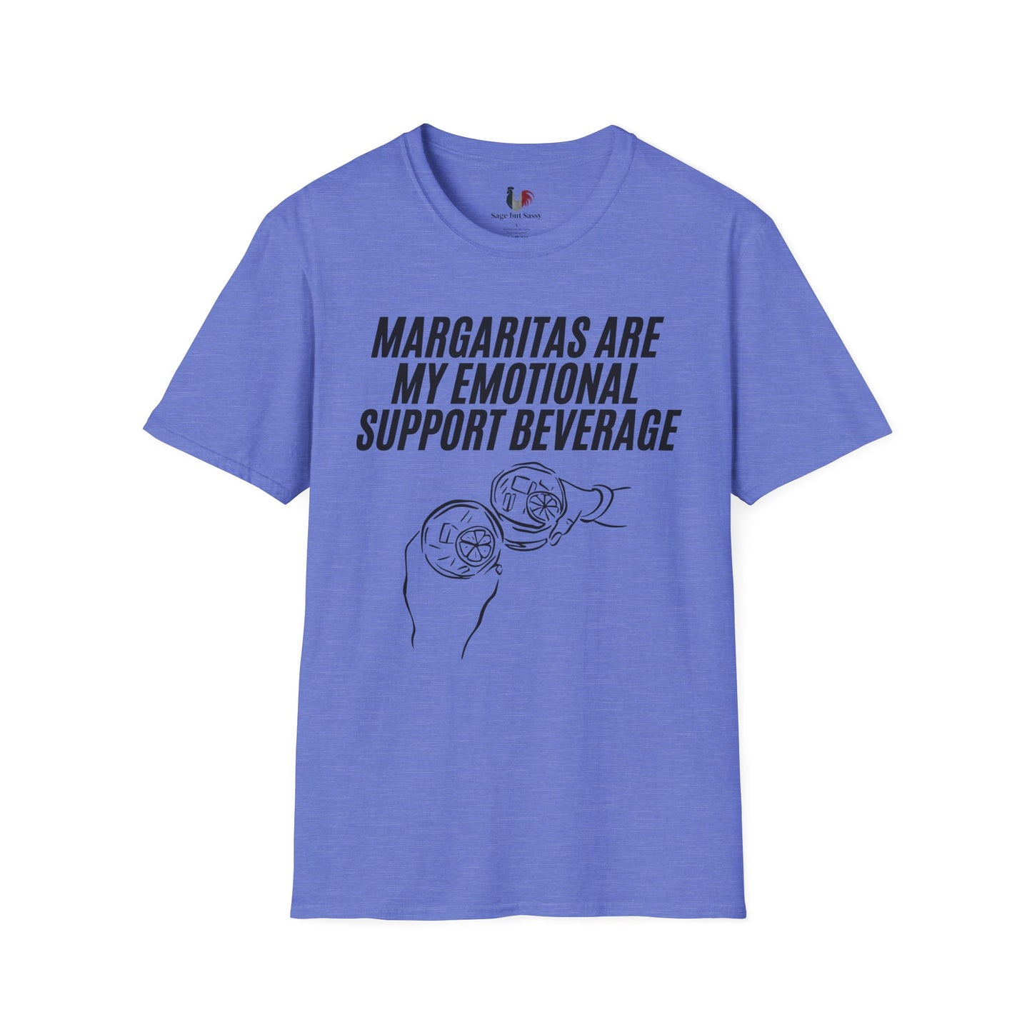Margaritas are my emotional support beverage, T-Shirt, Funny Cinco de Mayo gift