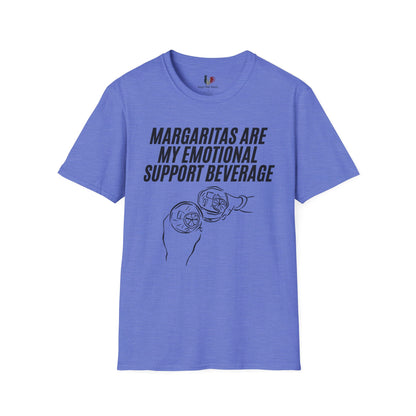 Margaritas are my emotional support beverage, T-Shirt, Funny Cinco de Mayo gift