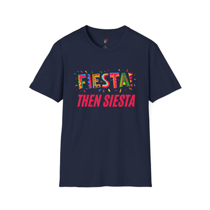 Fiesta then siesta, T-Shirt, Funny Cinco de Mayo gift
