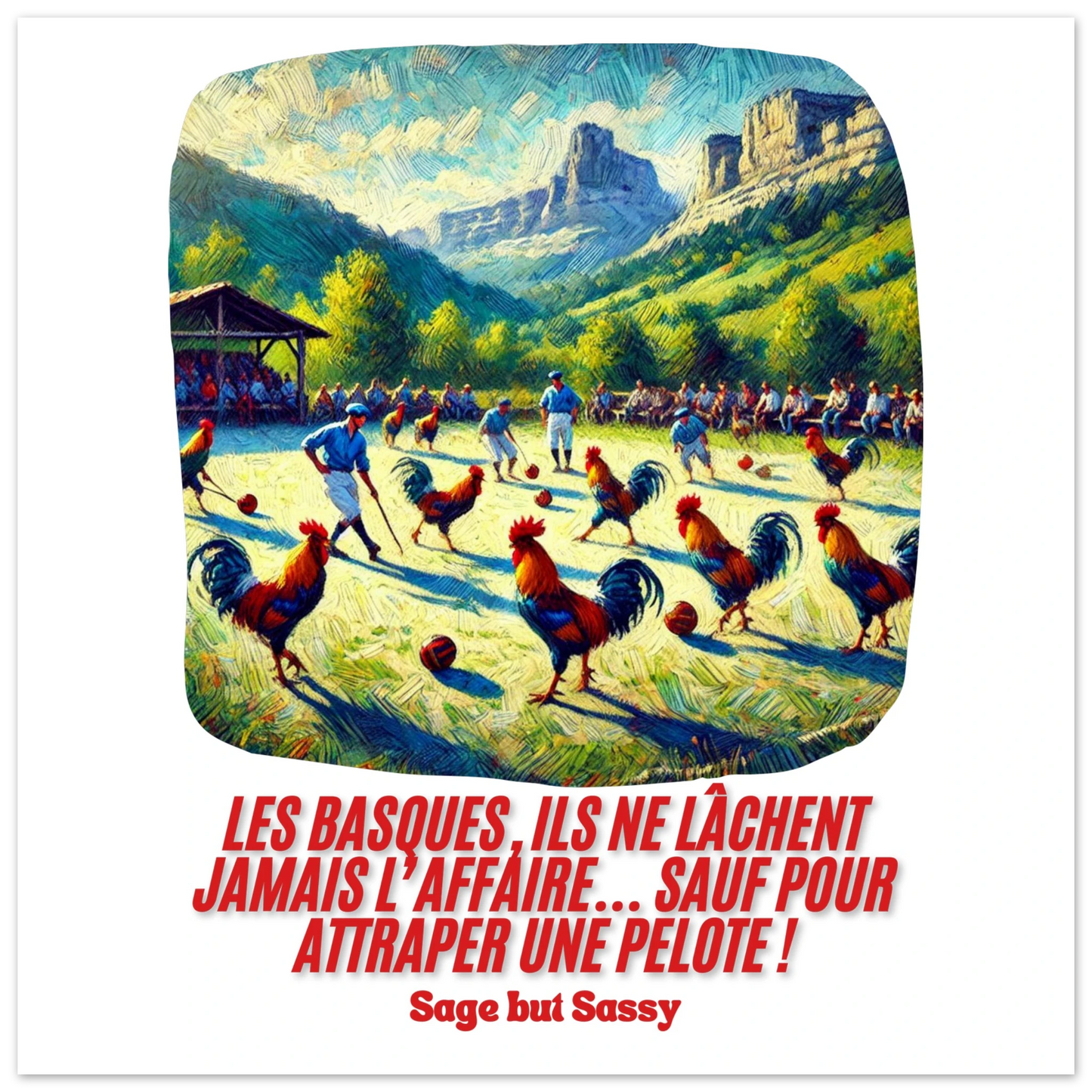 Classic Matte Paper Poster | Pays Basque.