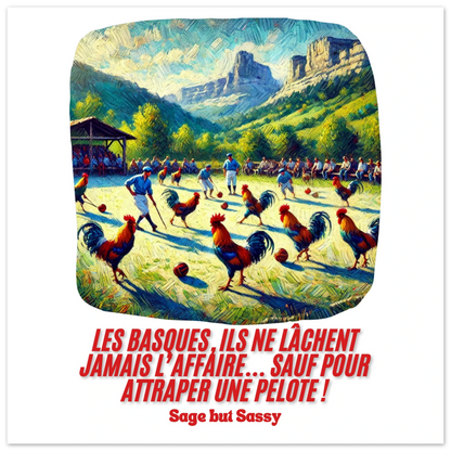 Classic Matte Paper Poster | Pays Basque.