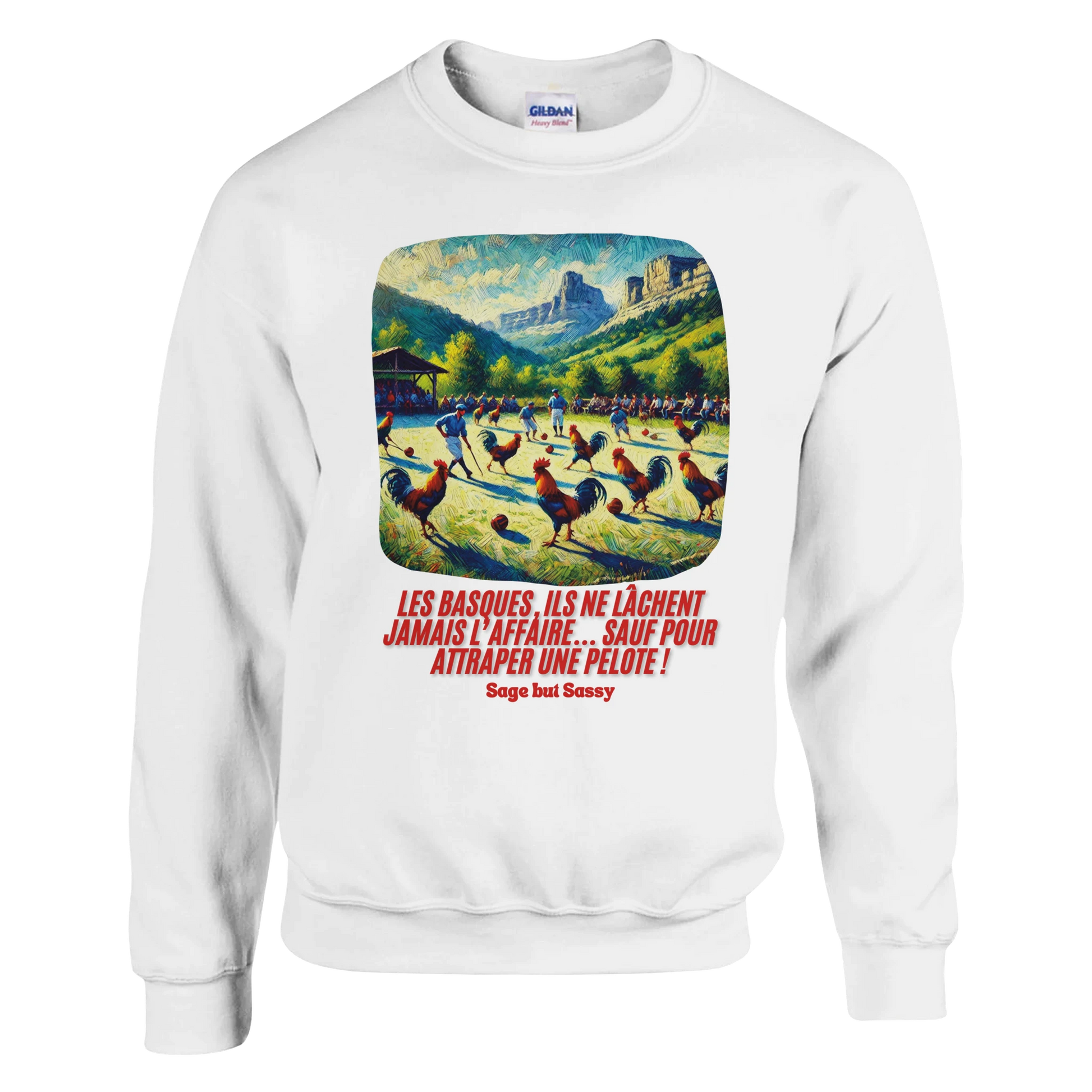 Classic Unisex Crewneck Sweatshirt | Pays Basque.
