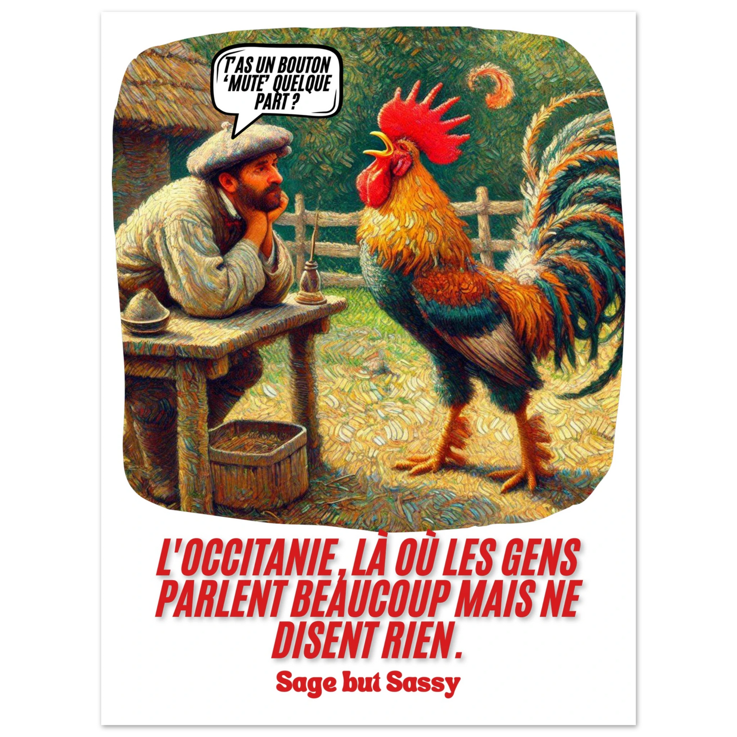 Classic Matte Paper Poster | L'Occitanie.
