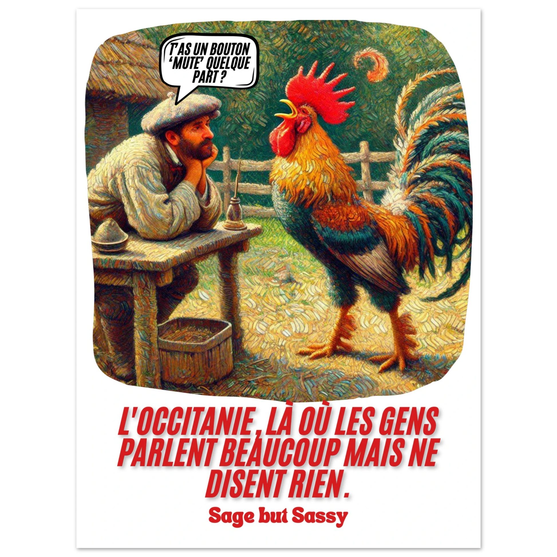 Classic Matte Paper Poster | L'Occitanie.