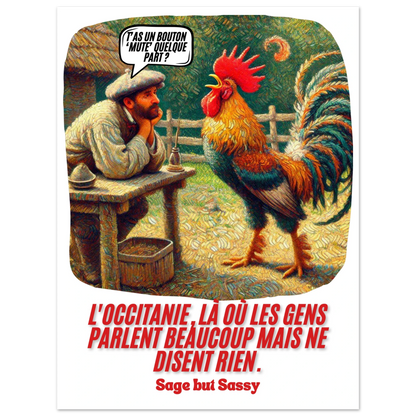 Classic Matte Paper Poster | L'Occitanie.