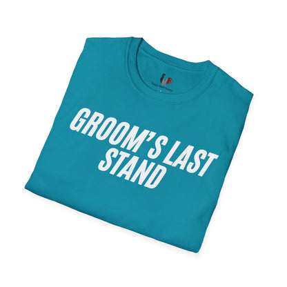 Groom's Last Stand, T-Shirt, Funny Bachelor Party Tee