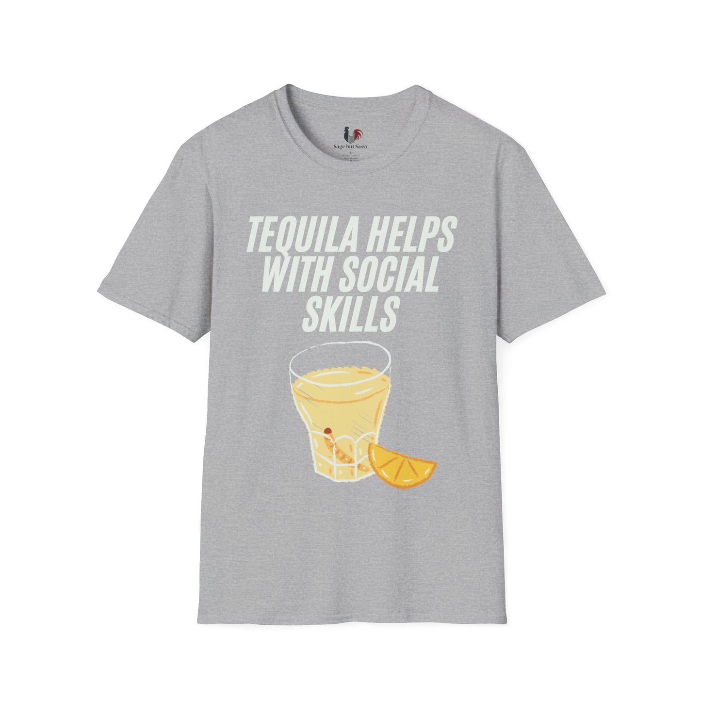 Tequila helps with social skills, T-Shirt, Funny Cinco de Mayo gift