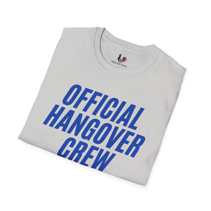 Official hangover crew, T-Shirt, Funny Bachelor Party Tee