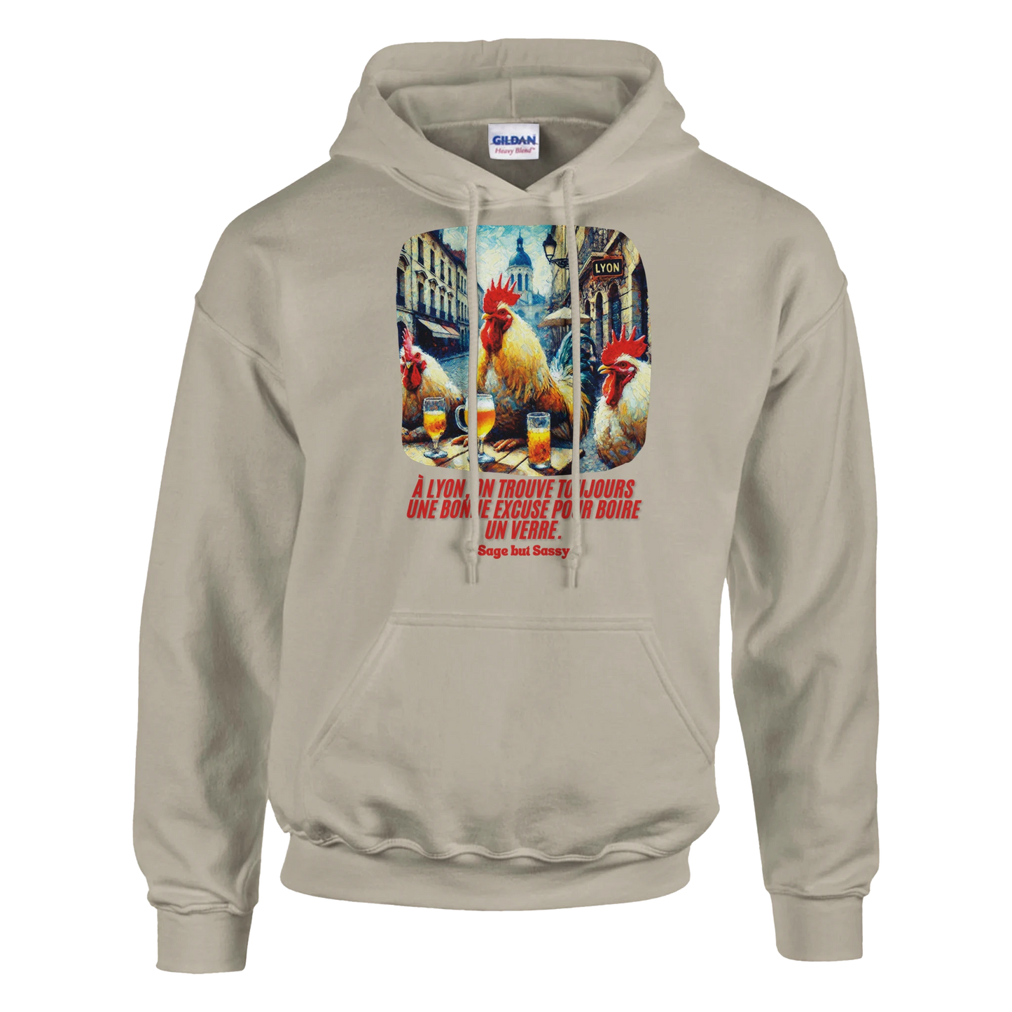 Classic Unisex Pullover Hoodie | Lyon.