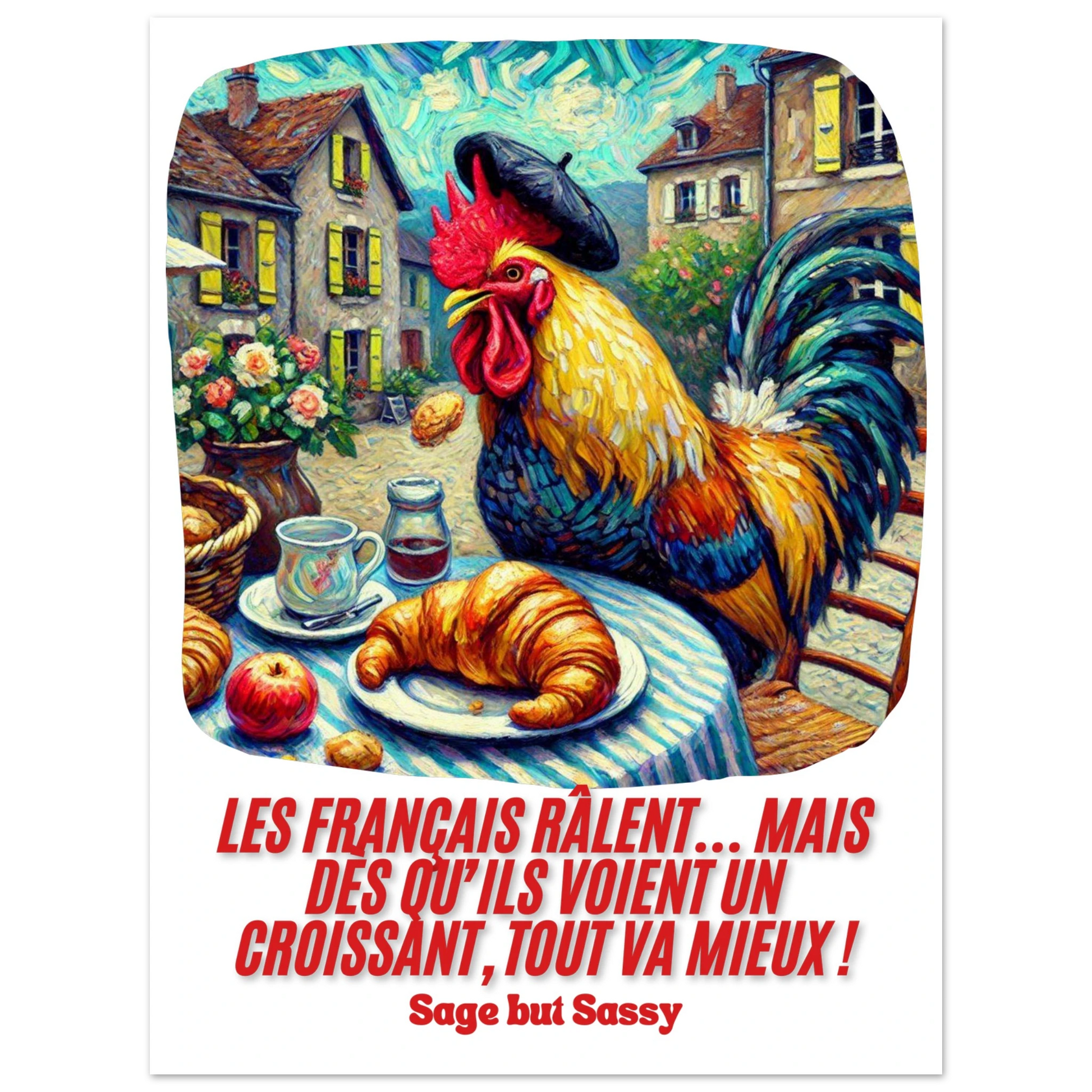 Classic Matte Paper Poster | France.