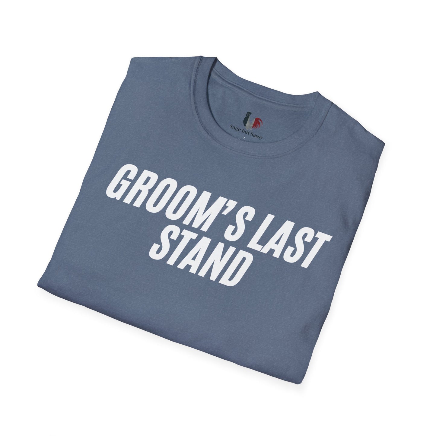 Groom's Last Stand, T-Shirt, Funny Bachelor Party Tee