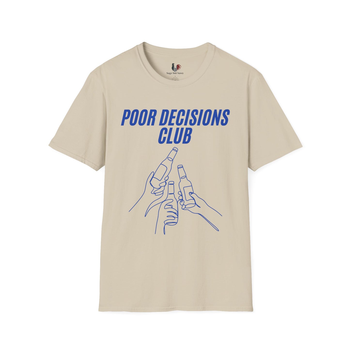 Poor decisions club, T-Shirt, Funny Bachelor Party Tee