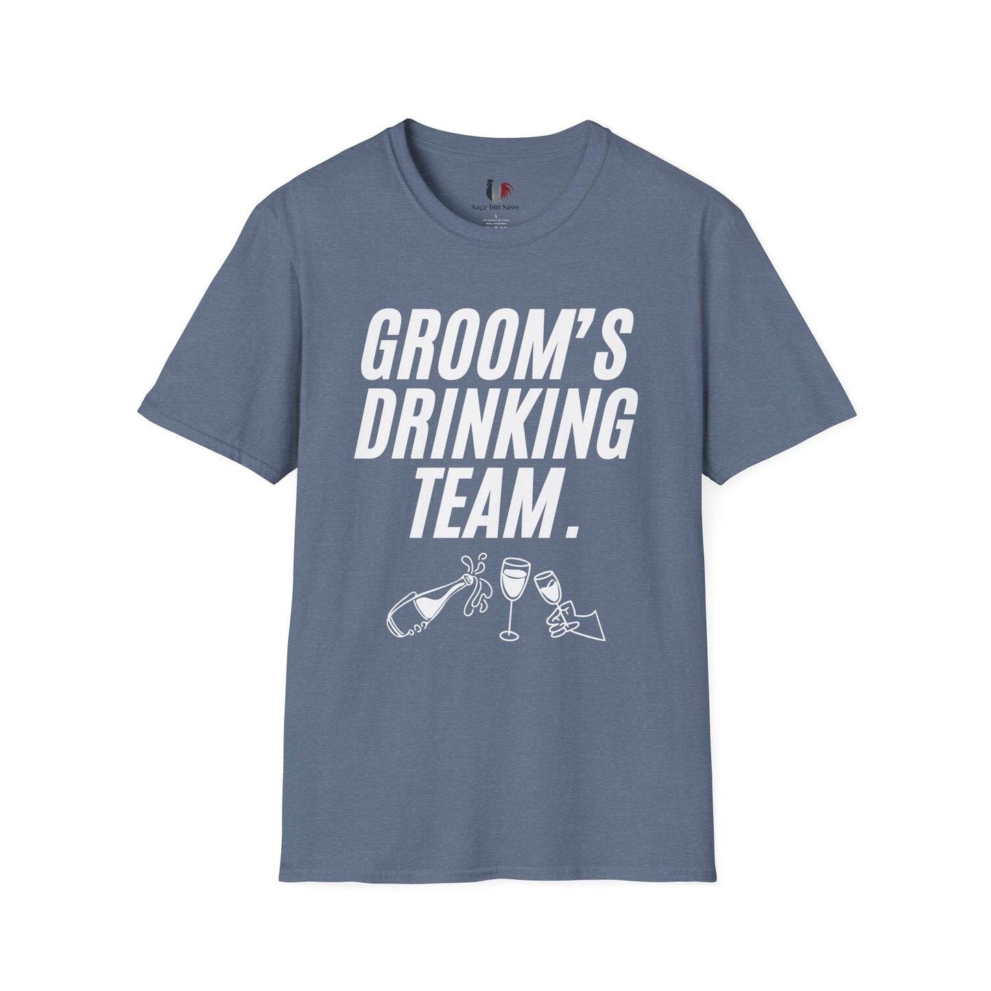 Groom's drinking team, T-Shirt, Funny Bachelor Party Tee