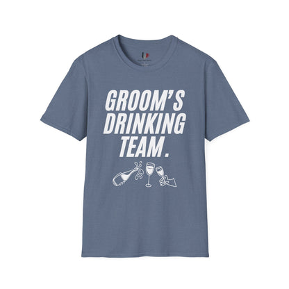 Groom's drinking team, T-Shirt, Funny Bachelor Party Tee