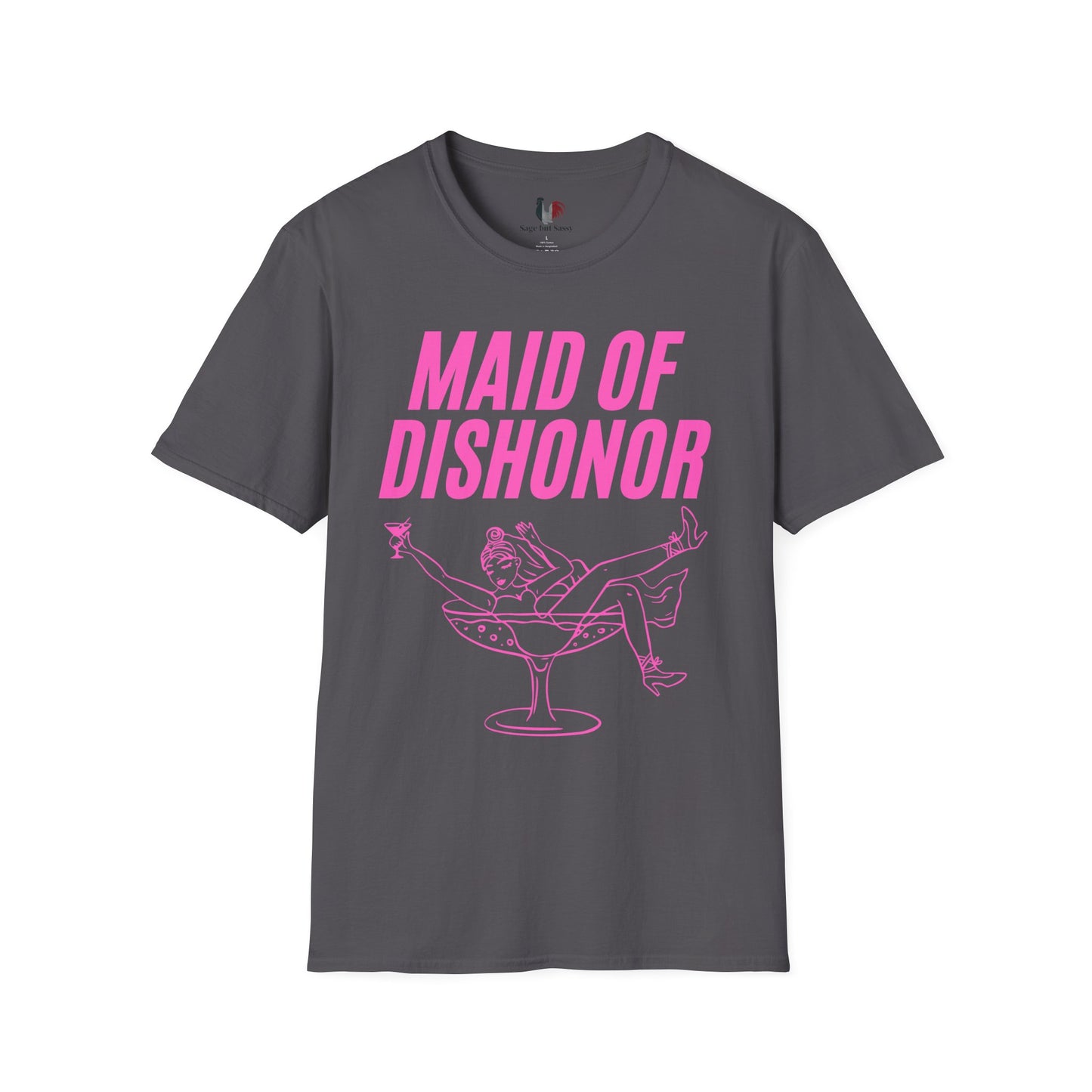 Maid of dishonor, T-Shirt, Funny Bachelorette Party Tee