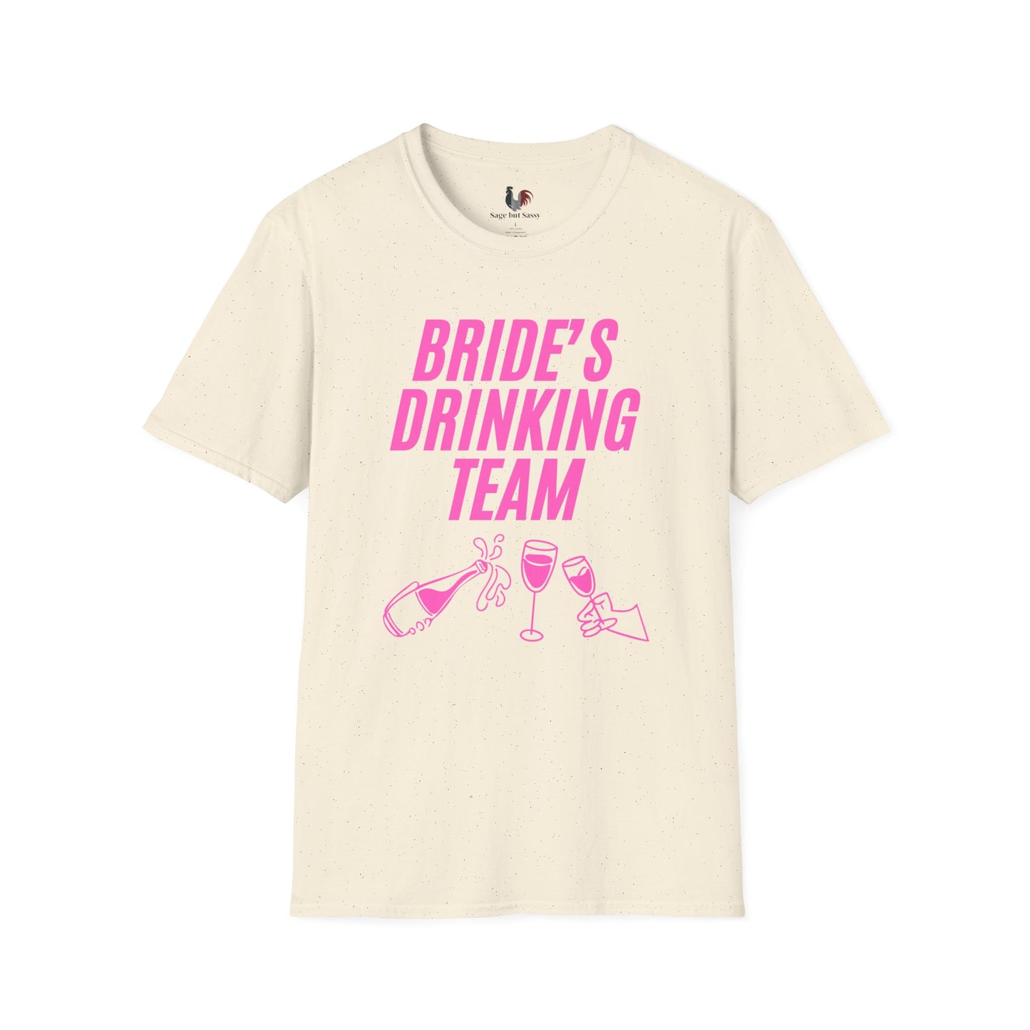 Bride's drinking team, T-Shirt, Funny Bachelorette Party Tee