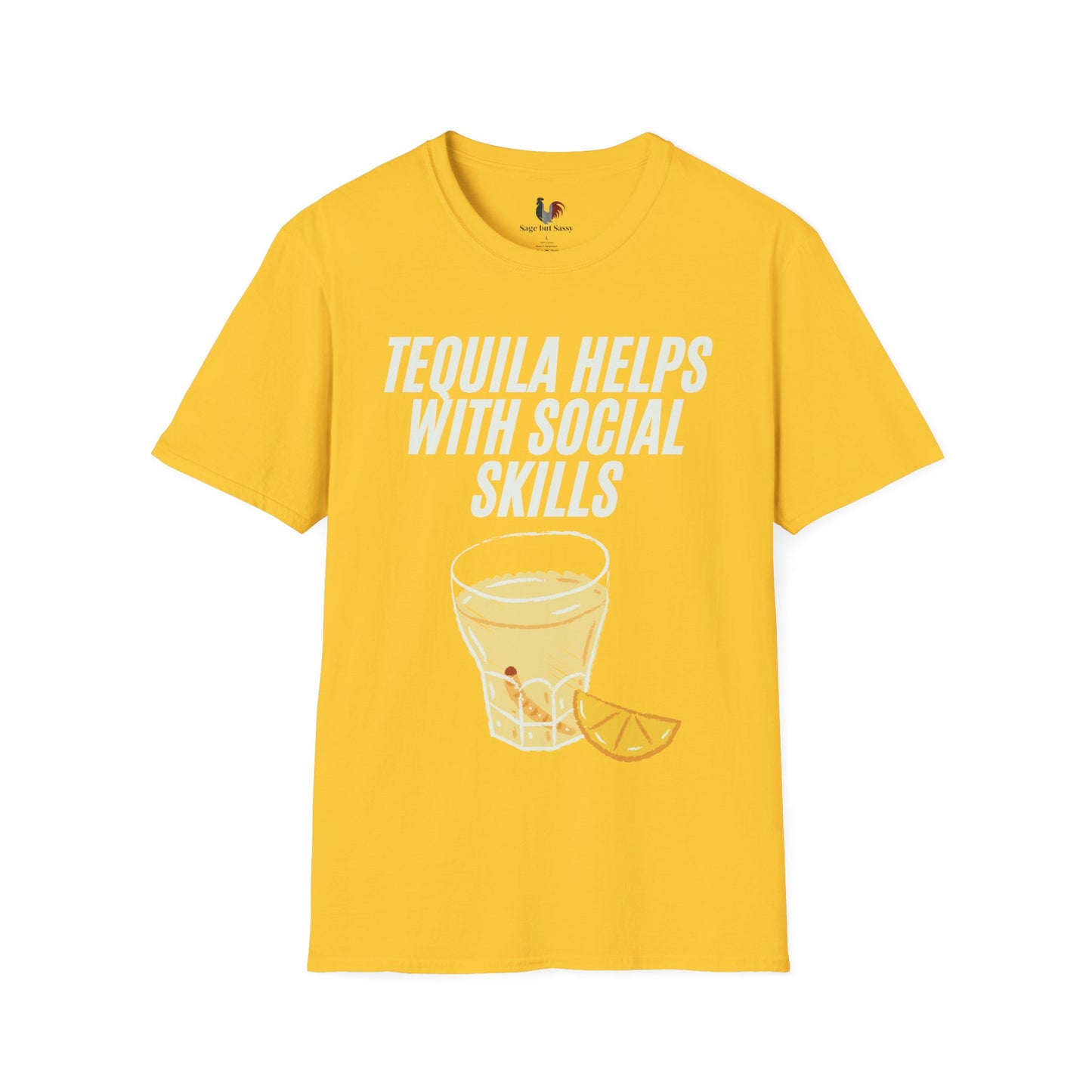 Tequila helps with social skills, T-Shirt, Funny Cinco de Mayo gift