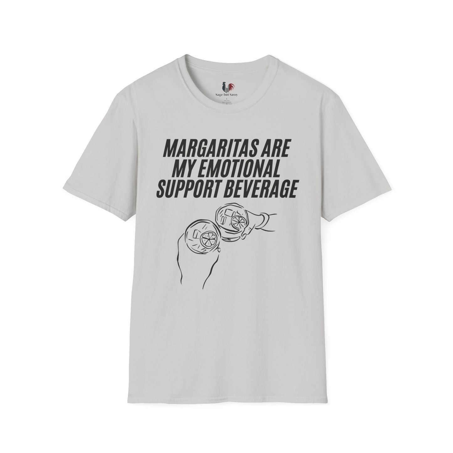 Margaritas are my emotional support beverage, T-Shirt, Funny Cinco de Mayo gift
