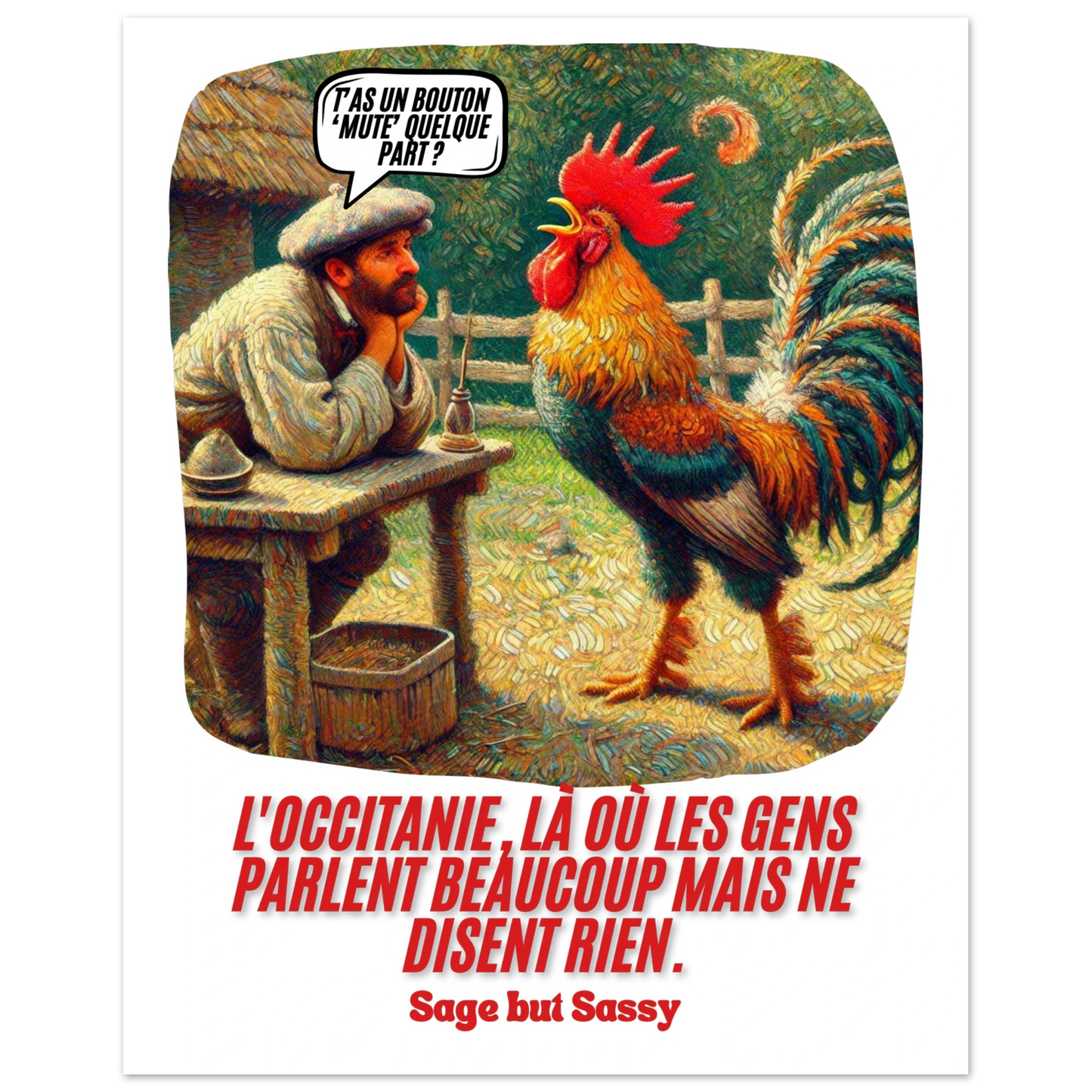 Classic Matte Paper Poster | L'Occitanie.