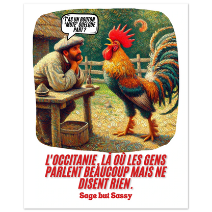 Classic Matte Paper Poster | L'Occitanie.
