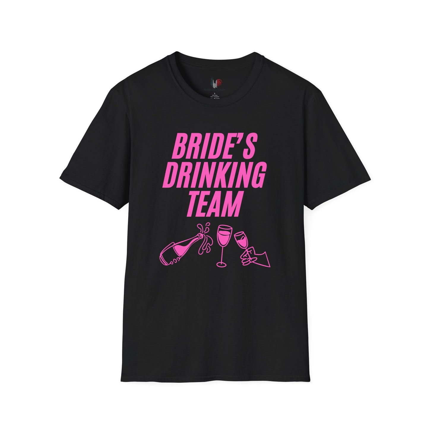 Bride's drinking team, T-Shirt, Funny Bachelorette Party Tee