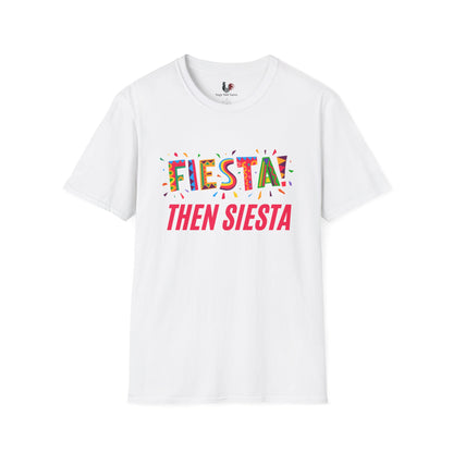 Fiesta then siesta, T-Shirt, Funny Cinco de Mayo gift