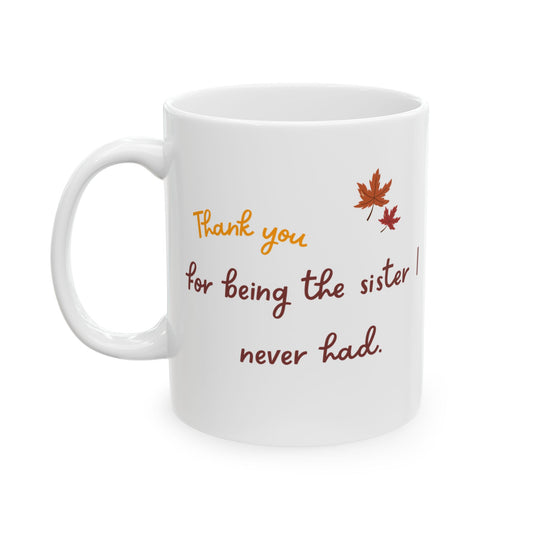 Funny Thanksgiving Mug - Thanksgiving Gift for a Friend/Bestie.