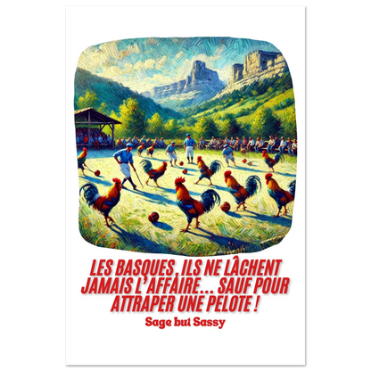 Classic Matte Paper Poster | Pays Basque.